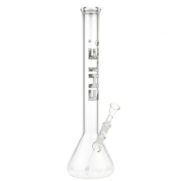EHLE. Glass Big Brother Beaker Base Bong | 45 cm | 14.5mm | Black/White