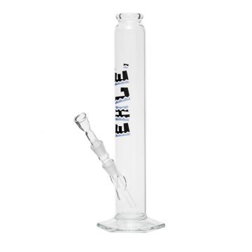 EHLE. Glass - Mexico Straight Cylinder Bong 1000ml - 18.8mm - Acapulco Logo