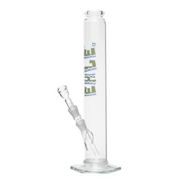 EHLE. Glass - Mexico Straight Cylinder Bong 1000ml - 18.8mm - Cenote logo