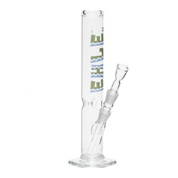 EHLE. Glass - Mexico Straight Cylinder Ice Bong 500ml - 18.8mm - Cenote logo