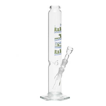 EHLE. Glass - Mexico Straight Cylinder Ice Bong 1000ml - 18.8mm - Cenote logo