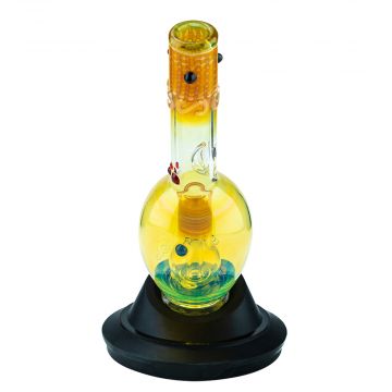 Jerome Baker Designs Glass Bong in a Bong Puffco Peak Attachment 