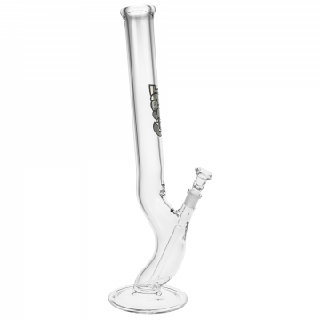 G-Spot Glass Hangover Bong Curved Base - Side View 1