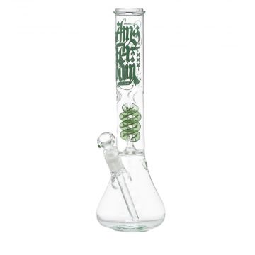 Amsterdam Glass Beaker Base Spiral Perc Bong