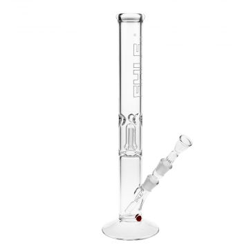 EHLE. glass Single Dome Perc Ice Bong with Round Foot - Side view 1