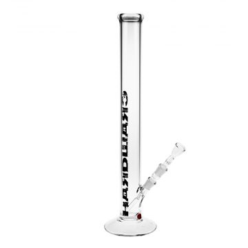 EHLE. glass Hardware#3 Bent Bong With Round Foot 14.5 mm - Side view 1