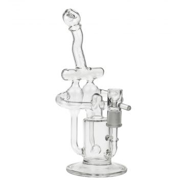 WS Blast Recycler Bong - Side view 1