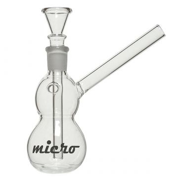 Double Bubble Glass Mini Bong Boxed Set