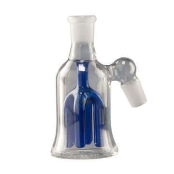 Frost - 4-arm Perc Glass Precooler - Blue