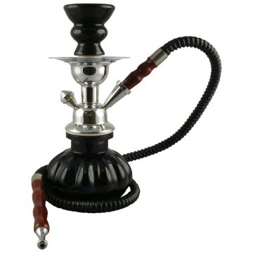 Pumpkin Style 1-Hose 10 inch Hookah