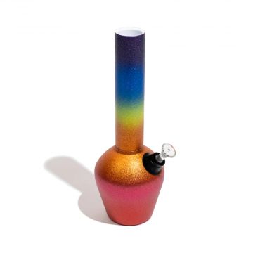 Chill Steel Pipes Limited Edition Series Water Pipe | Rainbow Glitterbomb