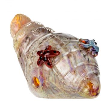 Empire Glassworks Conch Shell Hand Pipe | Aurora