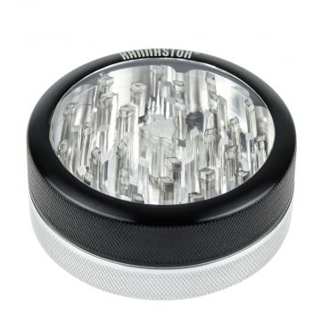 Kannastör 2.5 inch Aluminium 2-part Grinder | Clear Top 