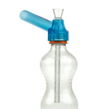 Uni-Bong Maker | Blue - Assembled to Bottle