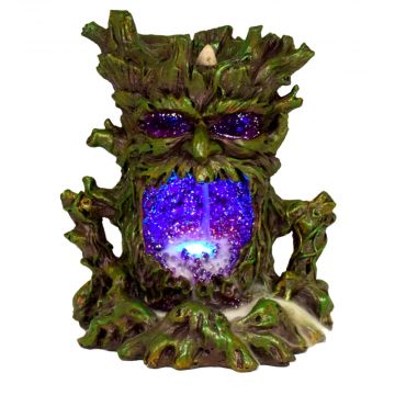 Tree Man Backflow Incense Burner with LED Lights