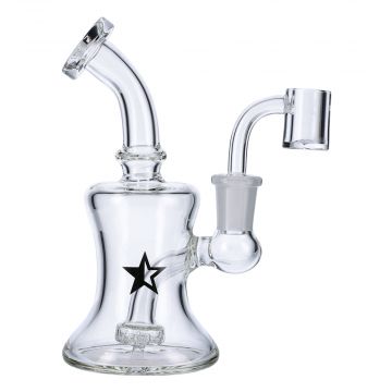 Famous X Bell Dab Rig | 6 Inch | side view 1