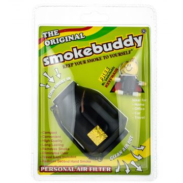 The Original Smokebuddy Personal Air Filter | Black 