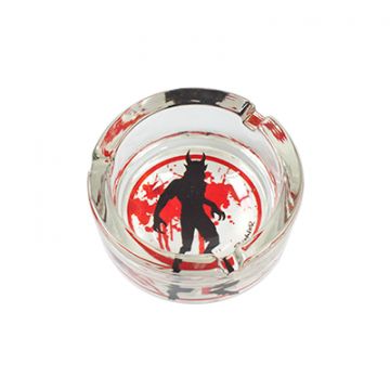 Glass Ashtray - "Sinner" - Demon