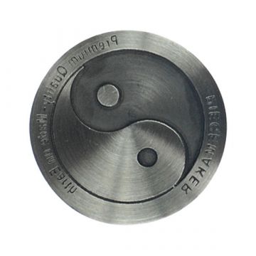 Yin Yang Hash Stamp Metal Plate - Custom Piece for Piecemaker Pollen Press
