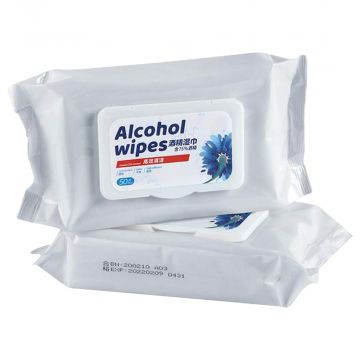 50-Piece Alcohol Wipes Pack
