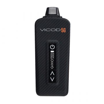 Atmos Vicod 5G Vaporizer | Black - Front View 