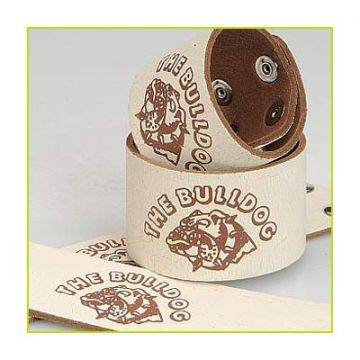 The Bulldog Amsterdam - Leather Vintage Wristband