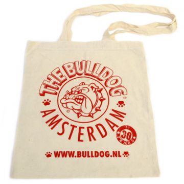 The Bulldog Amsterdam - Cotton Shoulder Bag - White