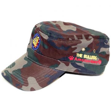 The Bulldog Amsterdam - Camouflage Castro Cap