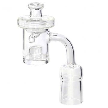 Female Core Reactor Quartz Banger Set with 90° Angle  | 18.8mm