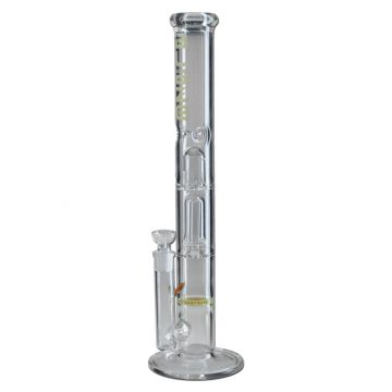 Blaze Glass - Multi-Level Perc Bong with Disc Perc and UFO Perc - Yellow