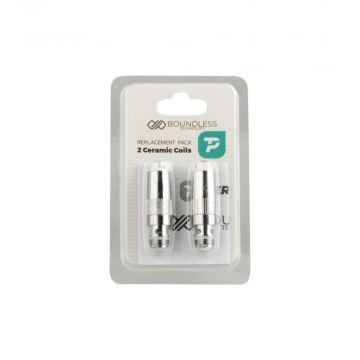 Boundless Terp Pen Dual Ceramic Coil Atomizer | 2-Pack