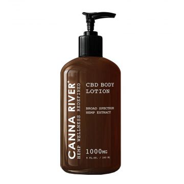 Canna River Topical Broad Spectrum Body Lotion 1000mg