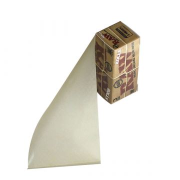 RAW Natural Rolls - Hemp Rolling Paper - Box of 12 Rolls