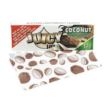 Juicy Jay's 1 1/4 Coconut Rolling Papers