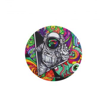 DabPadz "Pulsar Spaceman" Round Dab Mat