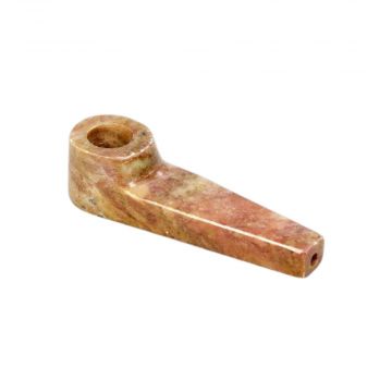 Marble-Colored Stone Pipe