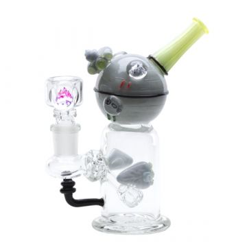 Empire Glassworks Illuminati Baby Space Station Bubbler