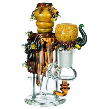 Empire Glassworks Honey Pot Mini Bong | side view 1
