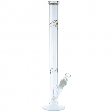 Envy Glass 18 Inch Straight Ice Bong | 38 mm - Side view 1