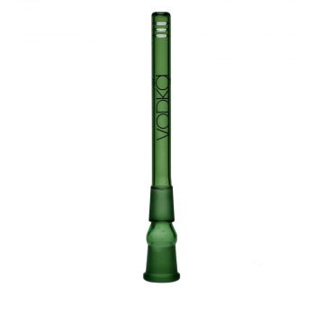 Vodka Glass Slitted Diffuser Downstem | 18.8mm | 15cm | Green