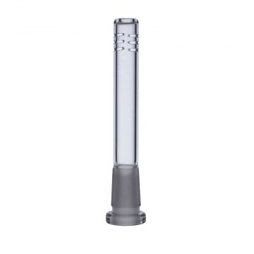 Inside-Cut 18.8mm > 14.5mm Slitted Diffuser Downstem | 9.5cm | Clear