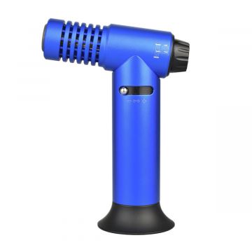 Ever Tech Refillable Butane Torch Lighter | 6 Inch | Blue