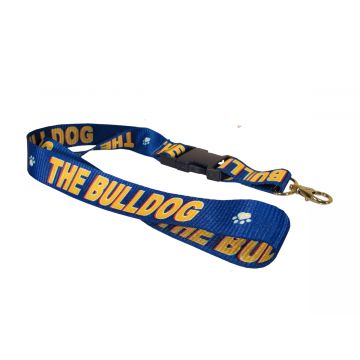 The Bulldog Lanyard - text