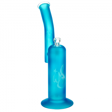 WS - Five Stars Neon Bong - Recessed Joint - Blue