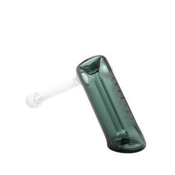 Purr Glass Full Hammer Bubbler - Charcoal - Side view 1 