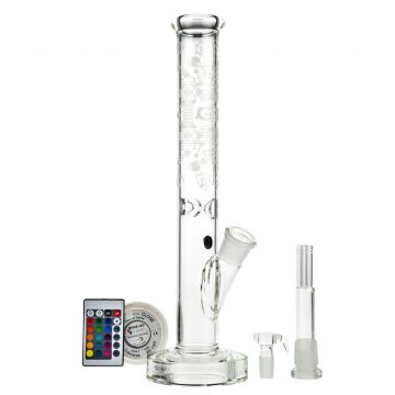 Grace Glass Hammer Series Crystal Art LED Ice Bong - Complete Set