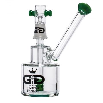 Grace Glass - Limited Edition Vapor Bubbler with Mini Box Diffuser - Green