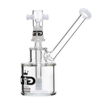 Grace Glass - Limited Edition Vapor Bubbler with Mini Box Diffuser - White