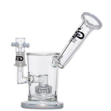 Grace Glass - Limited Edition Vapor Bubbler with Drum Diffuser - White 