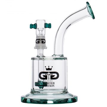 Grace Glass - Limited Edition Vapor Bubbler with Showerhead Diffuser - Green